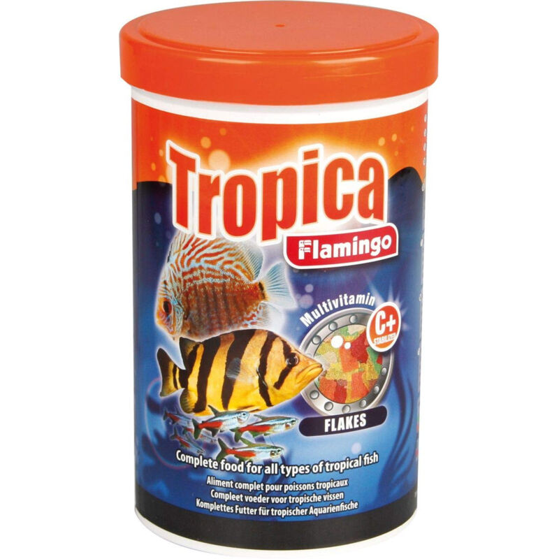 Tropica Flamingo Nourriture Flocons Poissons Tropicaux Tropica Flamingo Nourriture Flocons Poissons Tropicaux