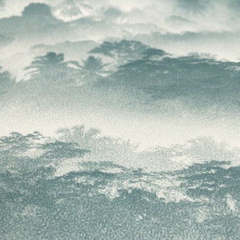 Tropical Landscape Teal