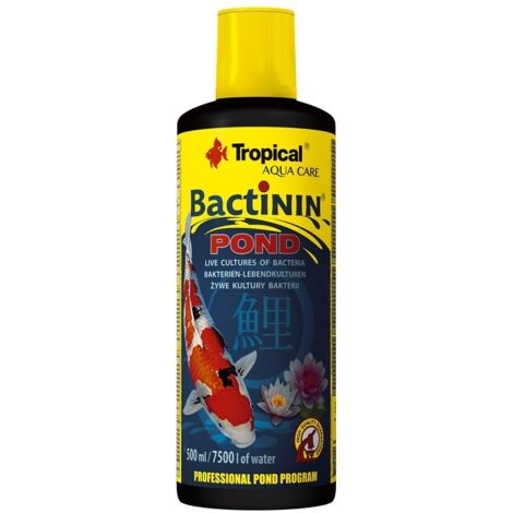Tropical Pond Bactinin 500ml - Culture di batteri vivi per laghetti