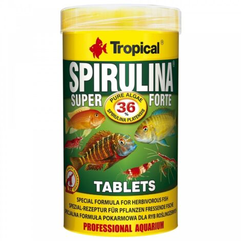 TROPICAL SUPER SPIRULINA FORTE TABLETTEN 250ML/150G ca.340szt.