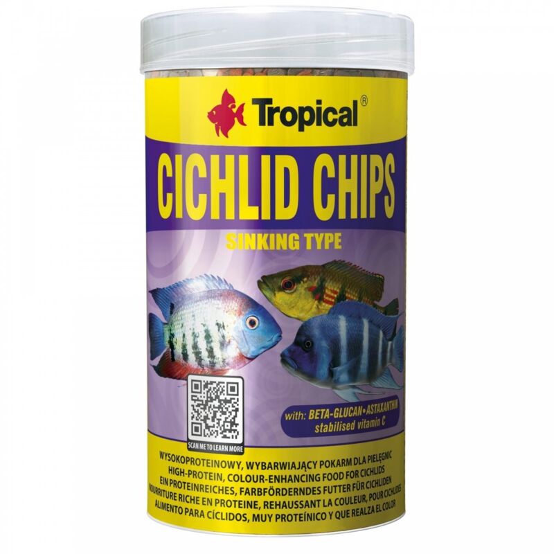 Tropical Tropische Cichliden-chips 250ml/130g