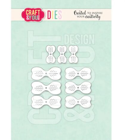 Troquel de hojas de eucalipto • Diseño de Craft&You