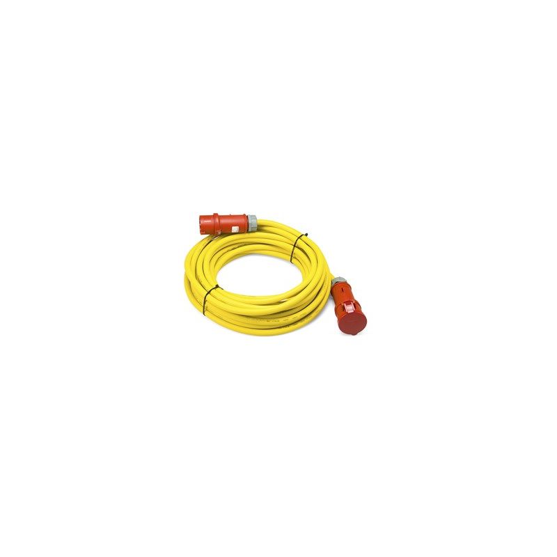 

Cable alargador profesional de 20 m / 400 V / 6 mm² (CEE 32 A) - Made in Germany - Trotec