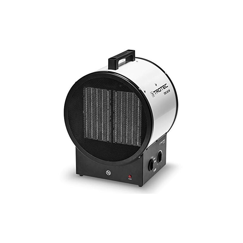 Trotec Calefactor cerámico TDS 50 M 1410000056 TROTEC Calefactor cerámico TDS 50 M de 9 kW, Dos Niveles de