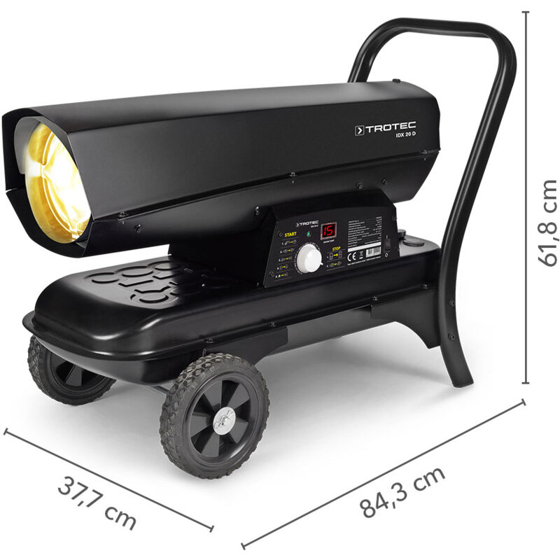 

Calefactor por fueloil IDX 20 D - Trotec