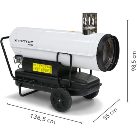 TROTEC Canon à air chaud au fioul IDE 50