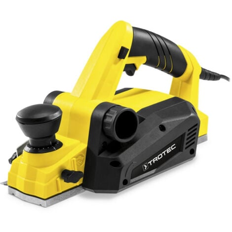 TROTEC Cepillo eléctrico para madera PPLS 10-750, 750 W, Anchura de cepillado: 82 mm, Profundidad de cepillado: 0-3 mm, Profundidad de plegado:0-15 mm, Potente, Compacto, Bricolaje