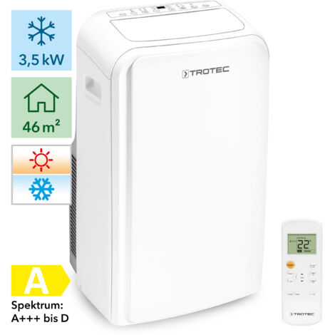 Trotec Climatizzatore locale PAC 3500 SH con funzione di riscaldamento