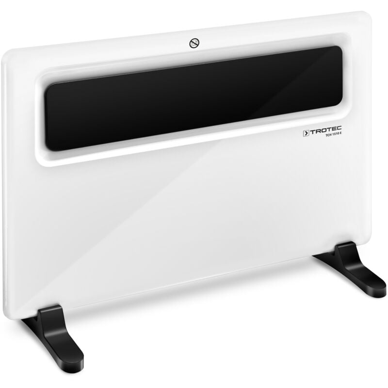 Convecteur design Trotec TCH 1510 E - 1500W - ultra-plat - fixation murale - programmable