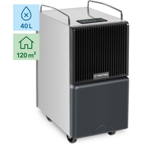 TROTEC Deshumidificador TTK 122 E (MAX.40 L/24h) Adecuado para Habitaciones de hasta 120 m² / 300 m³