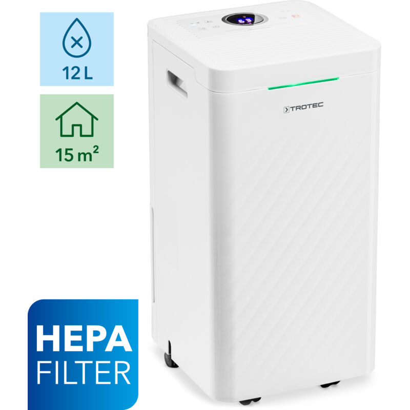 Déshumidificateur Trotec TTK 27 Blanc compact