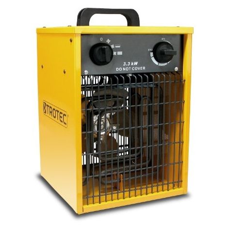 TROTEC GÉNÉRATEUR D'AIR CHAUD ÉLECTRIQUE TDS 20 3.3 KW