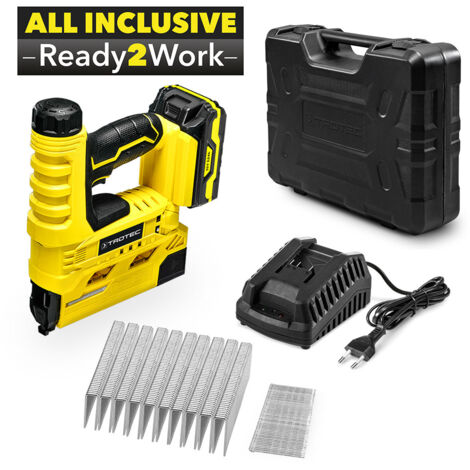 TROTEC Graffatrice elettrica a batteria PTNS 10-20 V