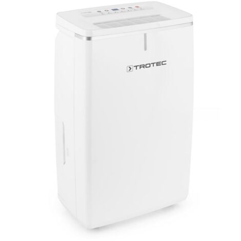 TROTEC Luftentfeuchter elektrisch TTK 53 E – Leistung 16 L/Tag – Fläche 31 m² / 78 m³ – mit Autoabschaltung – für Wohnung und Schlafzimmer
