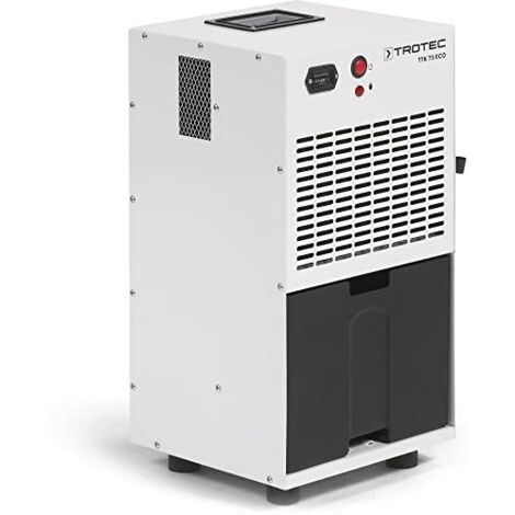 TROTEC Luftentfeuchter TTK 75 ECO Entfeuchter Entfeuchtung Raumentfeuchter 21 l/24h geeignet für Räume bis 45 m² / 110 m³
