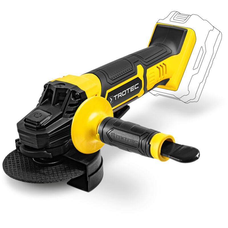Meuleuse d'angle sans fil pags 21-115 nb - Trotec