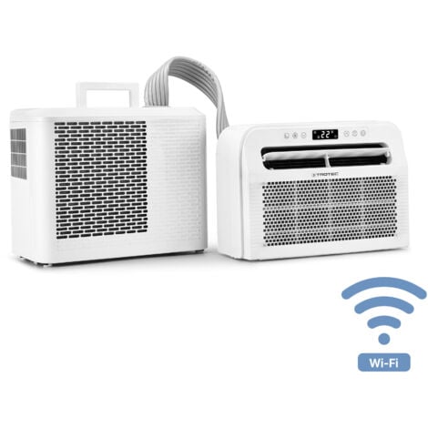 TROTEC PAC C 1500 S - Climatiseur mobile de camping 3 en 1 avec refroidissement, ventilation & déshumidification, 1.500 W