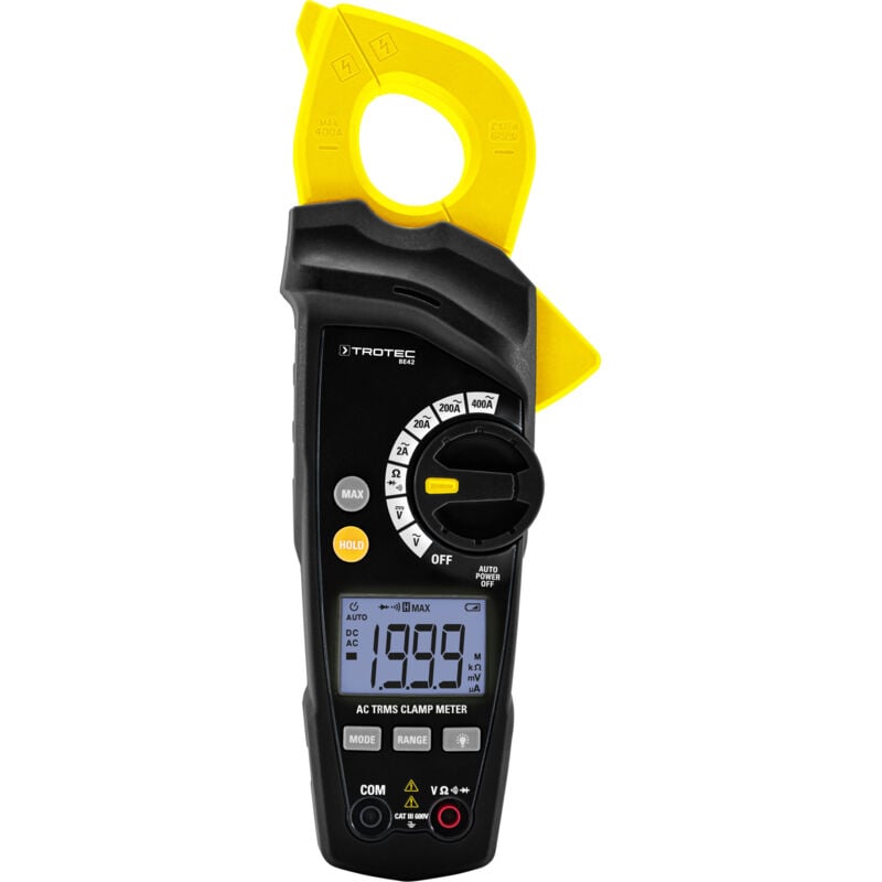 Trotec - Pince ampèremétrique rms réel BE42
