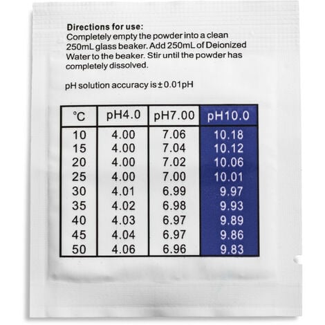 Trotec Polvo de calibración para medidores de pH - pH 1.10