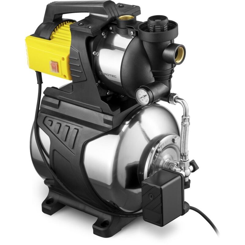 TROTEC Pompe surpresseur inox / Alimentation automatique en eau TGP 1050 E - 3300 L/h 1000W réservoir 19L