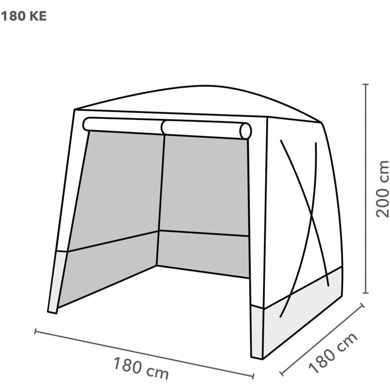 Tenda da lavoro 180 ke 180180200