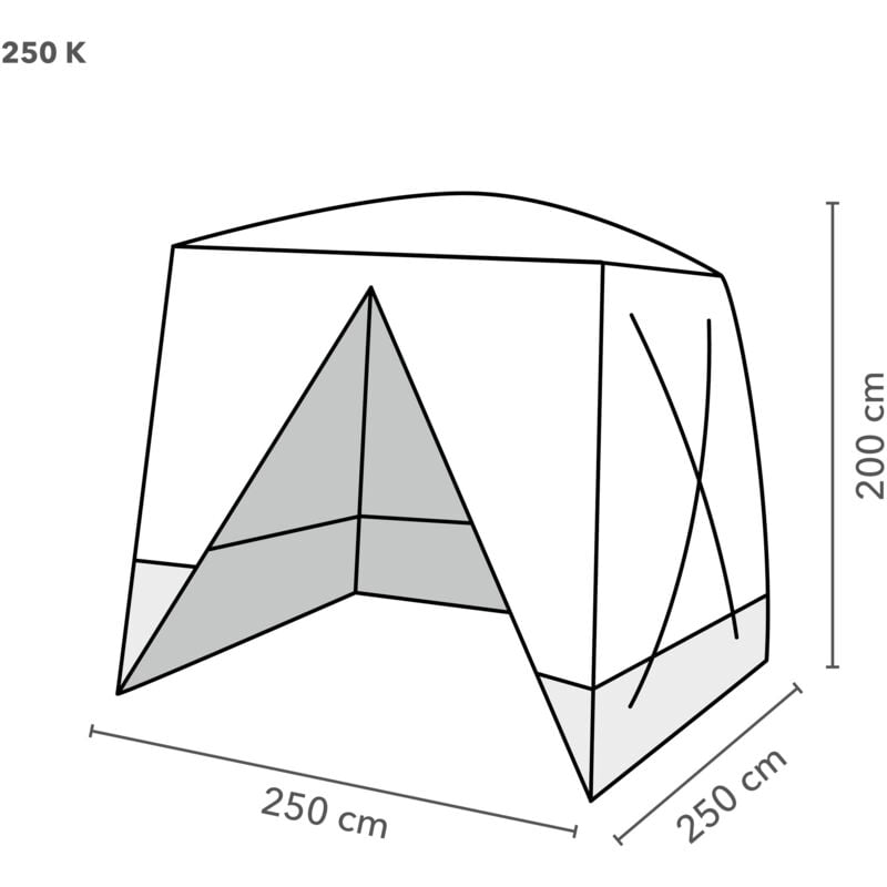 Trotec Tenda da lavoro 250 K 250250200 forma cubica