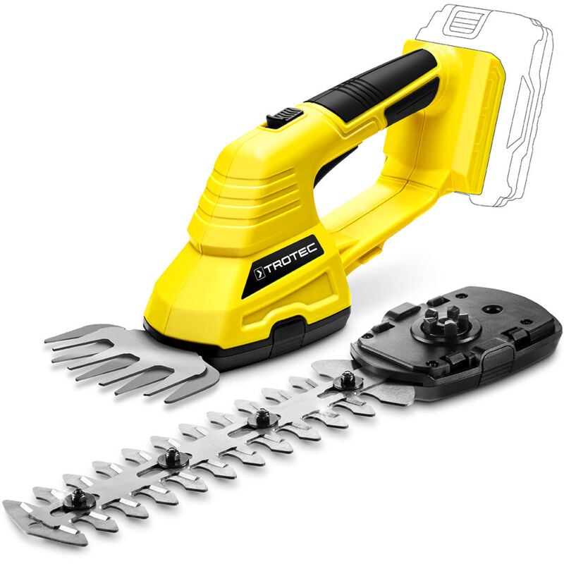 

Tijeras cortacésped y arbustos PGSS 10-20V ( sin batería) - Trotec