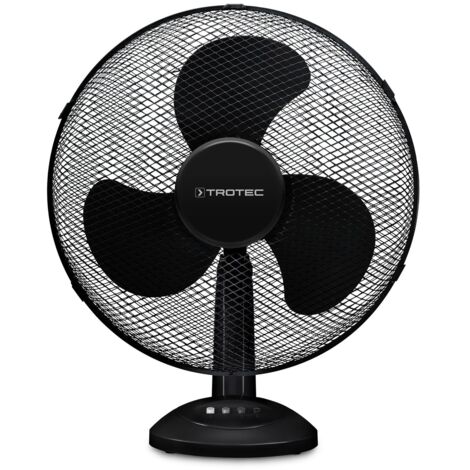 TROTEC TVE 18 Ventilatore da tavolo 3 livelli di ventilazione 90° oscillazione, diametro delle ali 40 cm