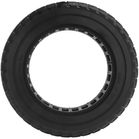 Trotinette électrique pneu plein 10x2 pouces antidérapant increvable tout-terrain, roue alvéolée pour M365 et KUGOO M4.