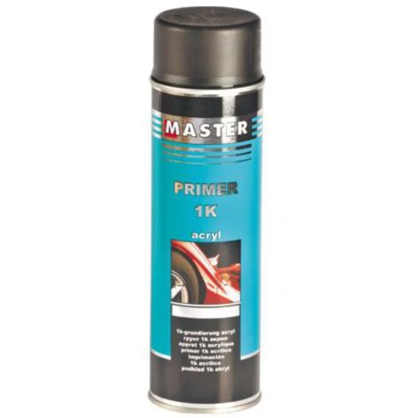 Troton Apprêt Acrylique 1K Noir Spray 500ml