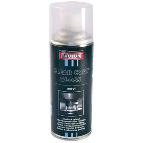 TROTON VERNIS CLAIR BRILLANT ACRYLIQUE SPRAY 400ML