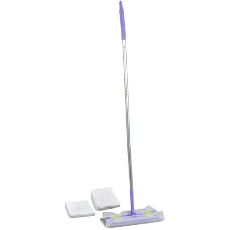 TROTTER SET PULIZIA CATTURA POLVERE CON20 PANNI ELETTROSTATICI E MANICO IN ALLUMINIO A 4 PEZZI