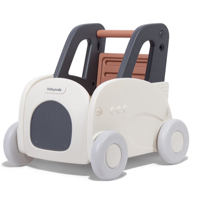 Trotteur Bébé 4 en 1 Multifonctionnel Trotteur Evolutif Bebe avec Vitesse Réglable,Marcheur,Chariot de Marche,Trotteur Voiture,Roues Jouet Chariot