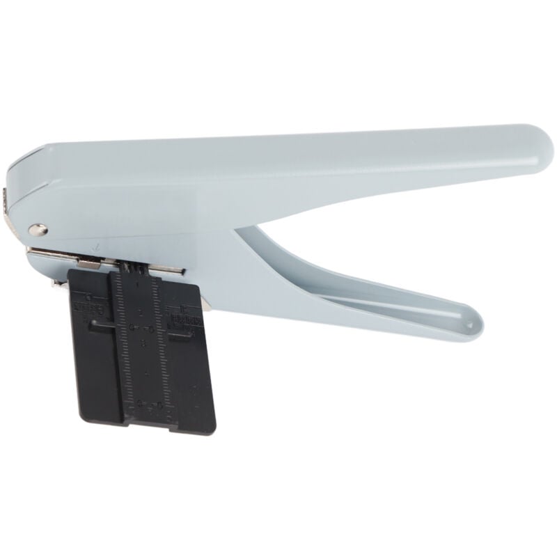 Trou de champignon créatif cahier trou perforateur papeterie trou poinçonneuse main grand livre feuilles mobiles manuel trou poinçonneuse (gris)