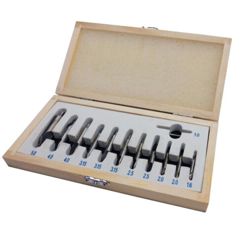 Trousse 12 pieces foret a centrer HOLZMANN zbs12tlg