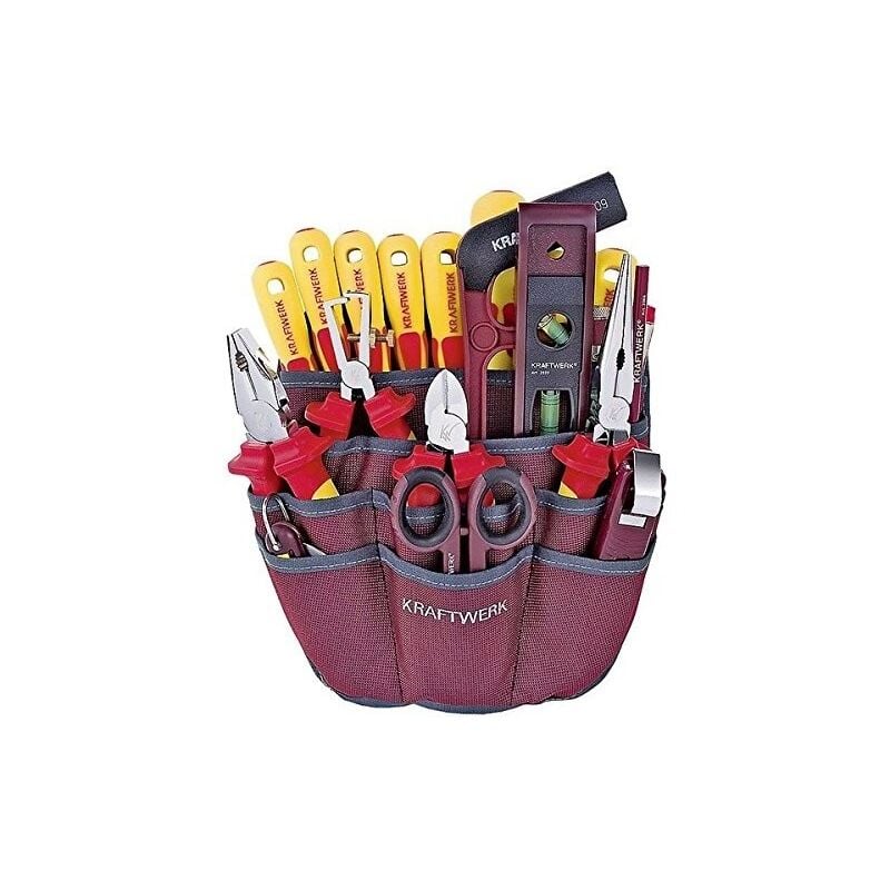 Kraftwerk - Jeu d'outils pour l'électricien trousse 3996ET
