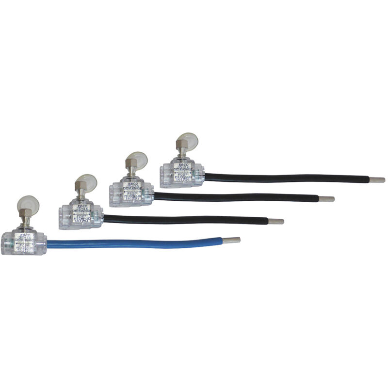 Michaud - Trousse 4 ebcd 35-16 (3 noirs + 1 bleu) L185mm HB002