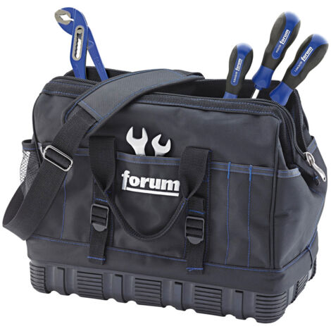 Trousse à outils en nylon avec fermeture à glissière, Dimensions intérieures : 400 x 250 x 320 mm, Volume environ 28 l, Poids 2285 g