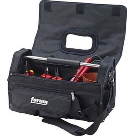 Trousse à outils en nylon avec fermeture à scratchs, Dimensions intérieures : 480 x 220 x 285 mm, Volume environ 30 l, Poids 2800 g