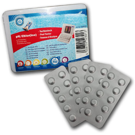Trousse Analyse Piscine - Ph/Chlore