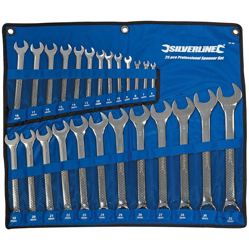 Clés mixtes, 25 pcs 6 - 32 mm