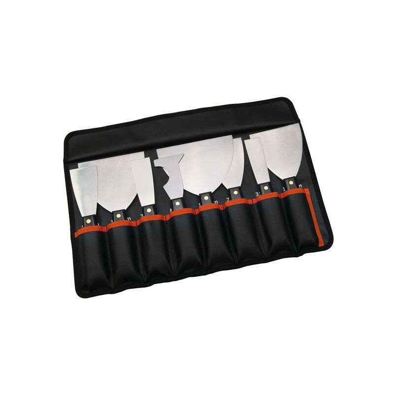 Trousse 7 couteaux américains +1 multi-usages Mondelin