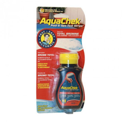 Trousse de bandelette de contrôle Aquachek - Brome - pH - BWT