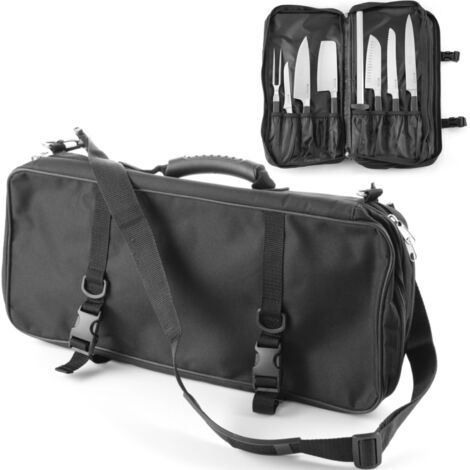 Trousse de chef pour couteaux 17 compartiments 500 x 120 x 225 mm - Hendi 856390