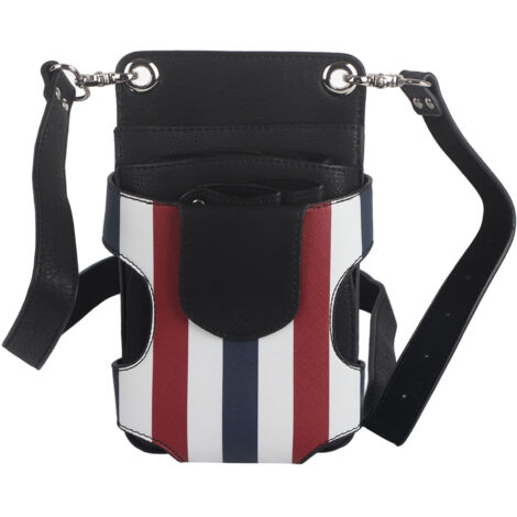 Trousse de coiffure multifonction avec ceinture pour ciseaux, peignes et pinces