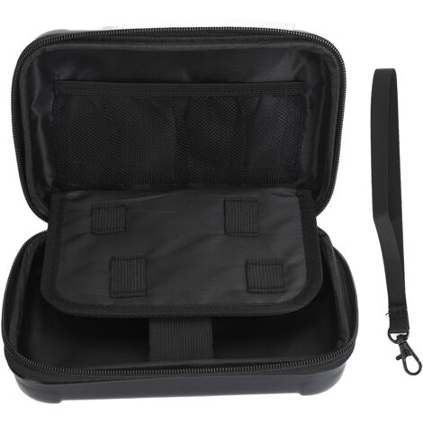Trousse de coiffure professionnelle - Sac de transport pour ciseaux, peignes et tondeuses - Grande capacité avec lanière
