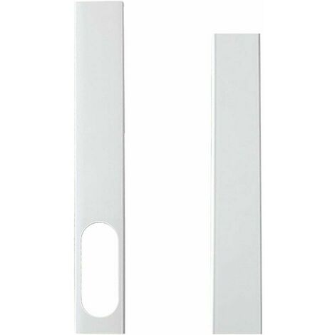 Trousse de glissière de fenêtre ajustable - Kit de fenêtre pour climatiseur mobile Plaque de connexion de tuyau d'échappement extensible Kit de curseur de fenêtre de climatiseur