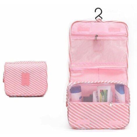 Trousse de maquillage et de produits de beauté, grande capacité, pour femme, grand sac pour rangement de cosmétique, waterproof, idéal pour les voyages, organisateur de nécessaire de toilette pour dam