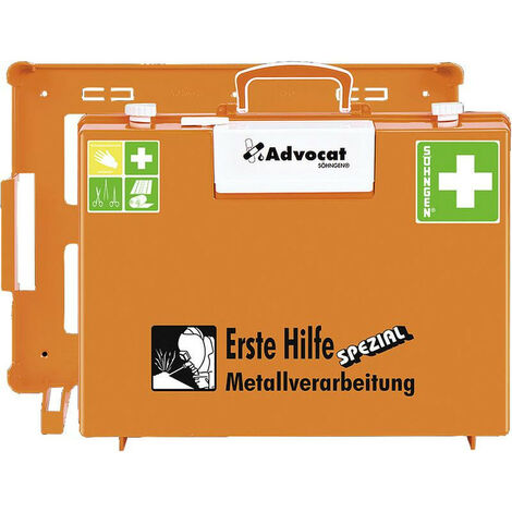 Trousse de premiers secours Advocat MT CD. Metal
