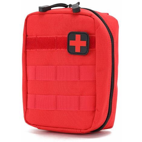 Trousse de premiers secours - Sac à dos vide pour trousse de premiers secours - Sac à dos de premiers secours - Sac à dos d'urgence - Randonnée - Camping - Voyage